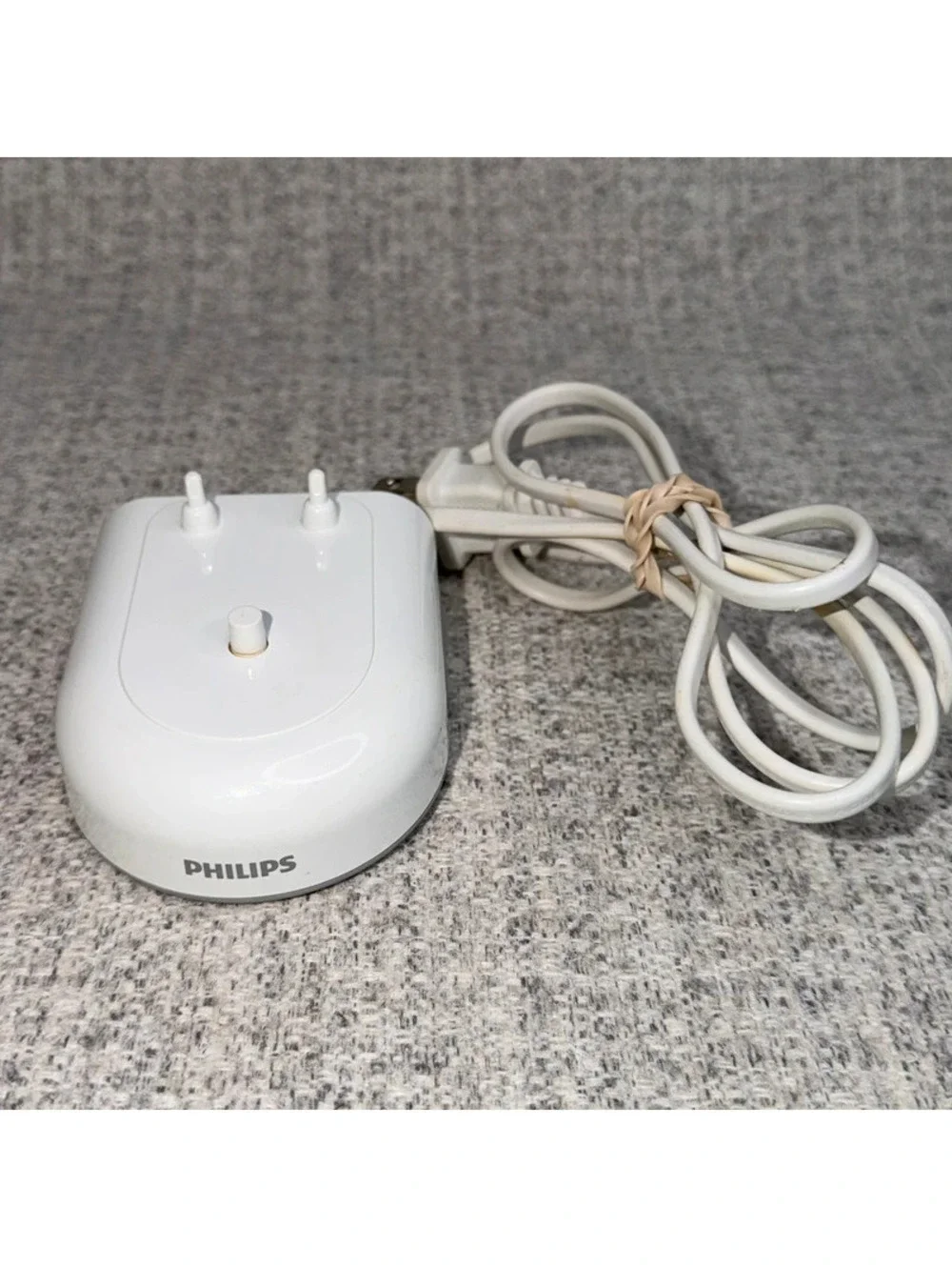 Philips Sonicare HX6100 Genuine OEM Dual Toothbrush Travel Charger Base White